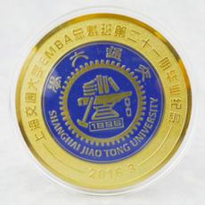 交通大學(xué)EMBA總裁班紀(jì)念純金彩印定制