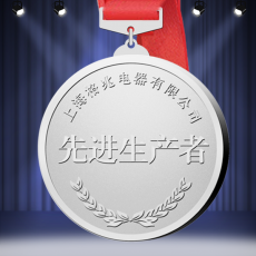 格兆電器先進生產者紀念獎牌